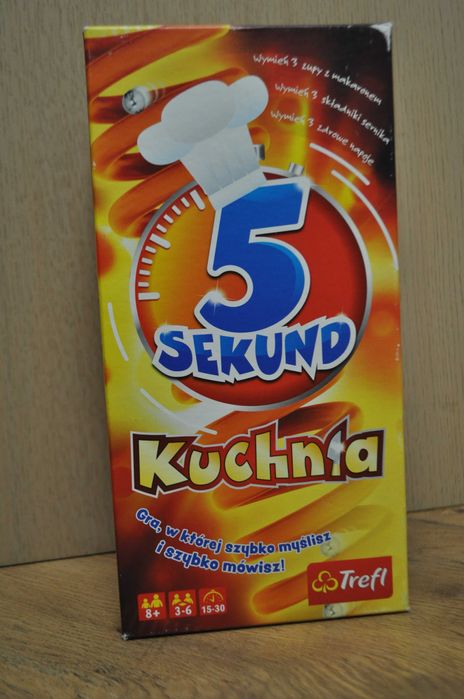 Gra 5 sekund kuchnia Trefl