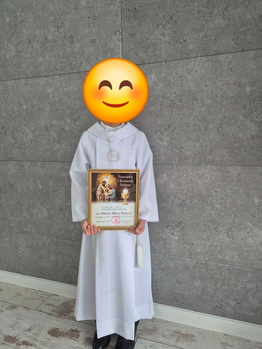 Alba chłopięca komunia