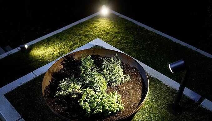 Słupek oświetleniowy okrągły Steinel GU10 36,9 cm czarny Led