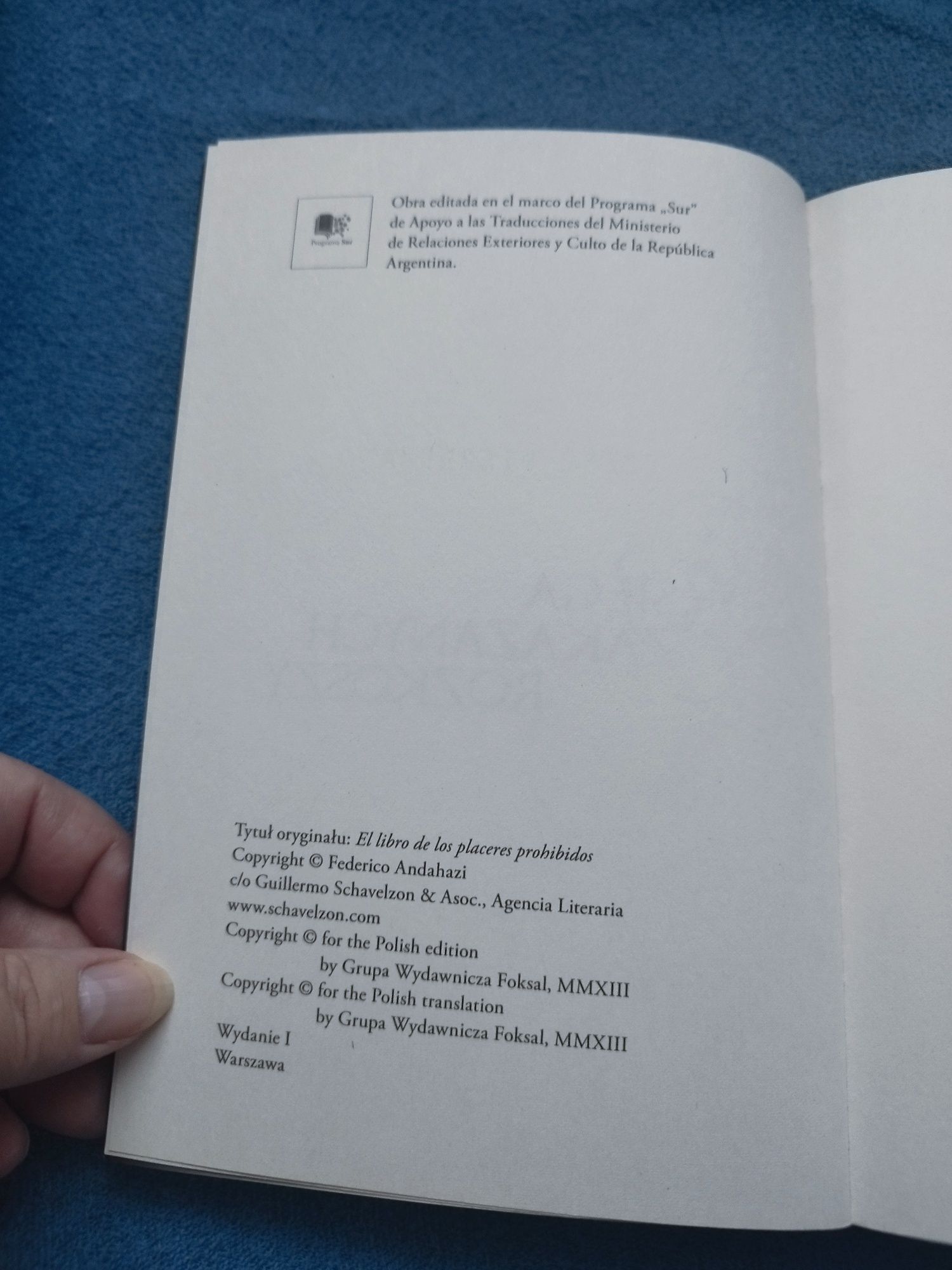 Książka: Księga zakazanych rozkoszy Federico Andahazi