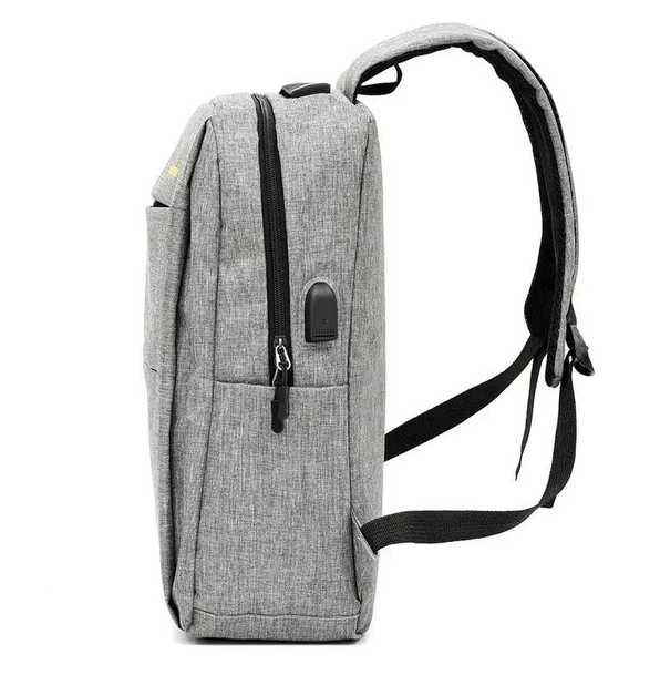 Рюкзак міський 3в1 Backpack 9018 дорожній комплект Сірий