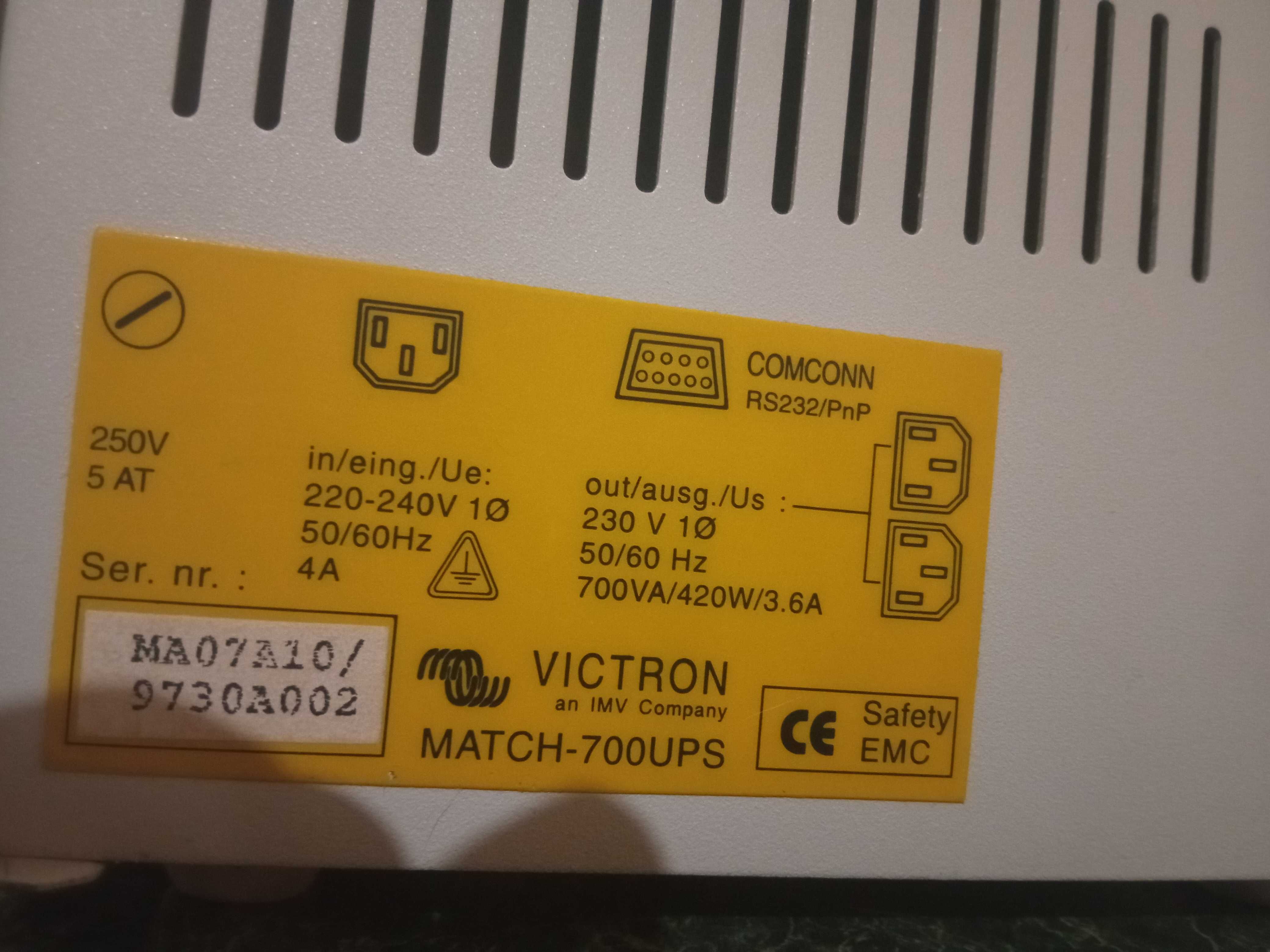 ИБП General Electric Match-700VA/420W без батарей (2шт)