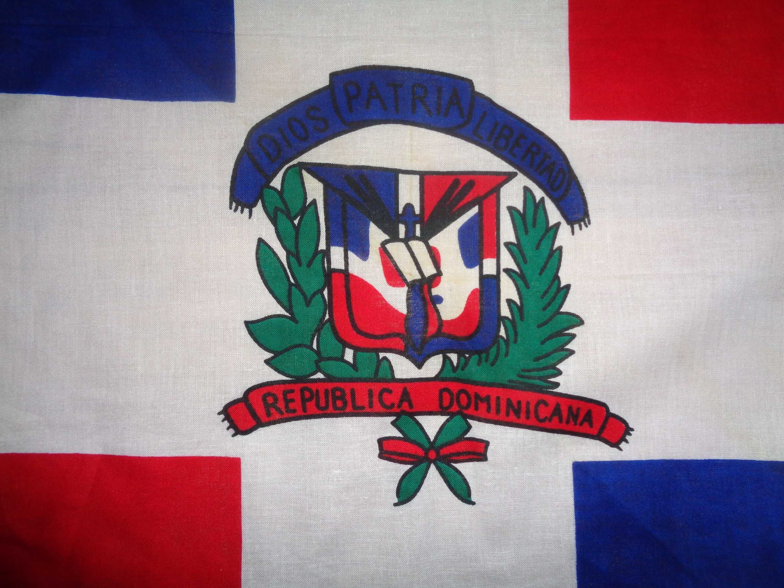 REPUBLICA DOMINICANA Dios Patria Libertad apaszka bandana Dominikana