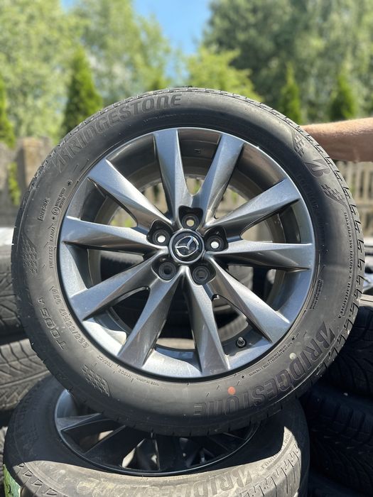 Całe koła Mazda rozmiar 17 225x55x17 Bridgestone