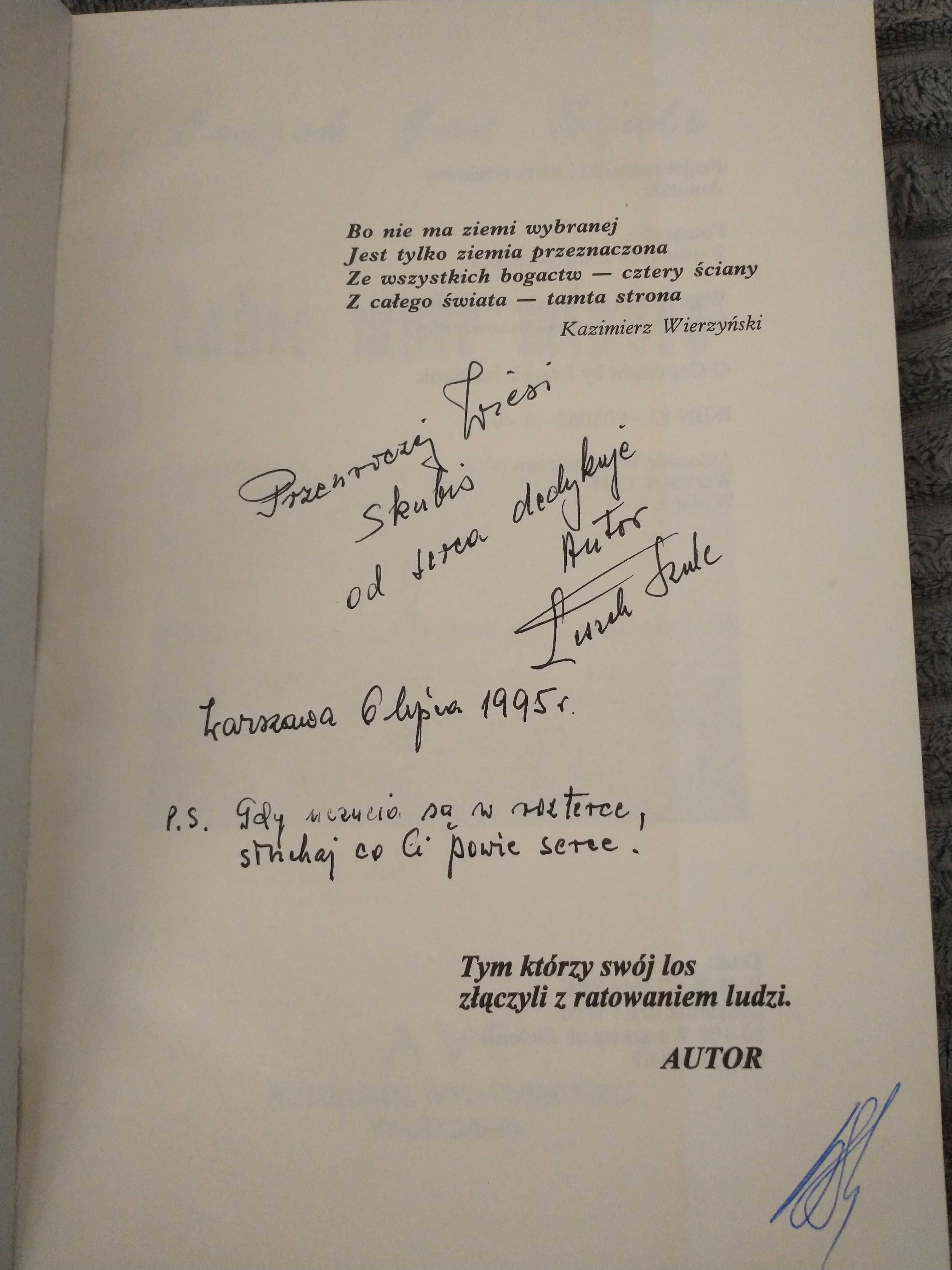 Autograf! Stryj takie małe miasto 1934 - 1944 - Leszek Jan Szulc