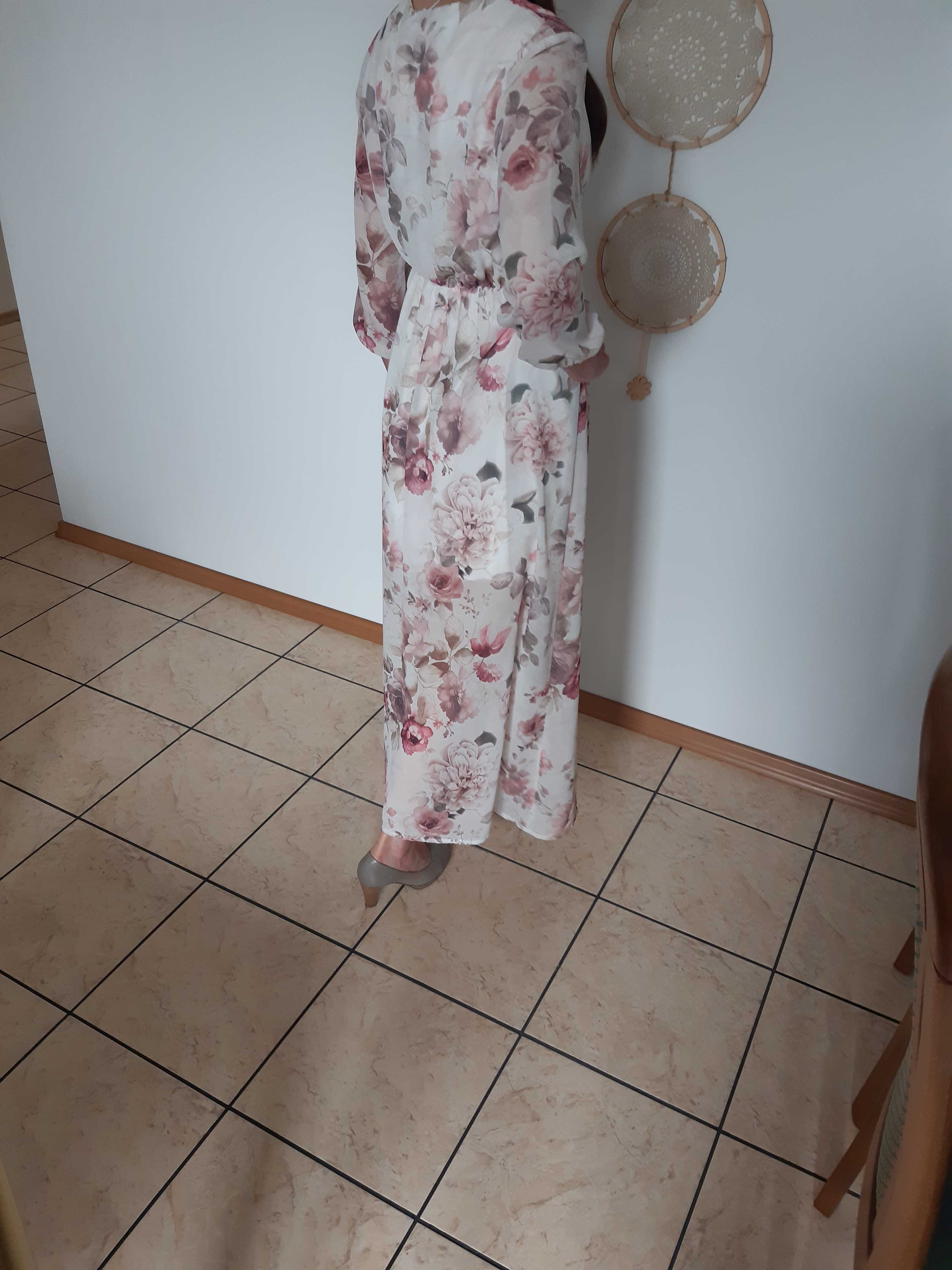 Efektowna sukienka maxi nowa