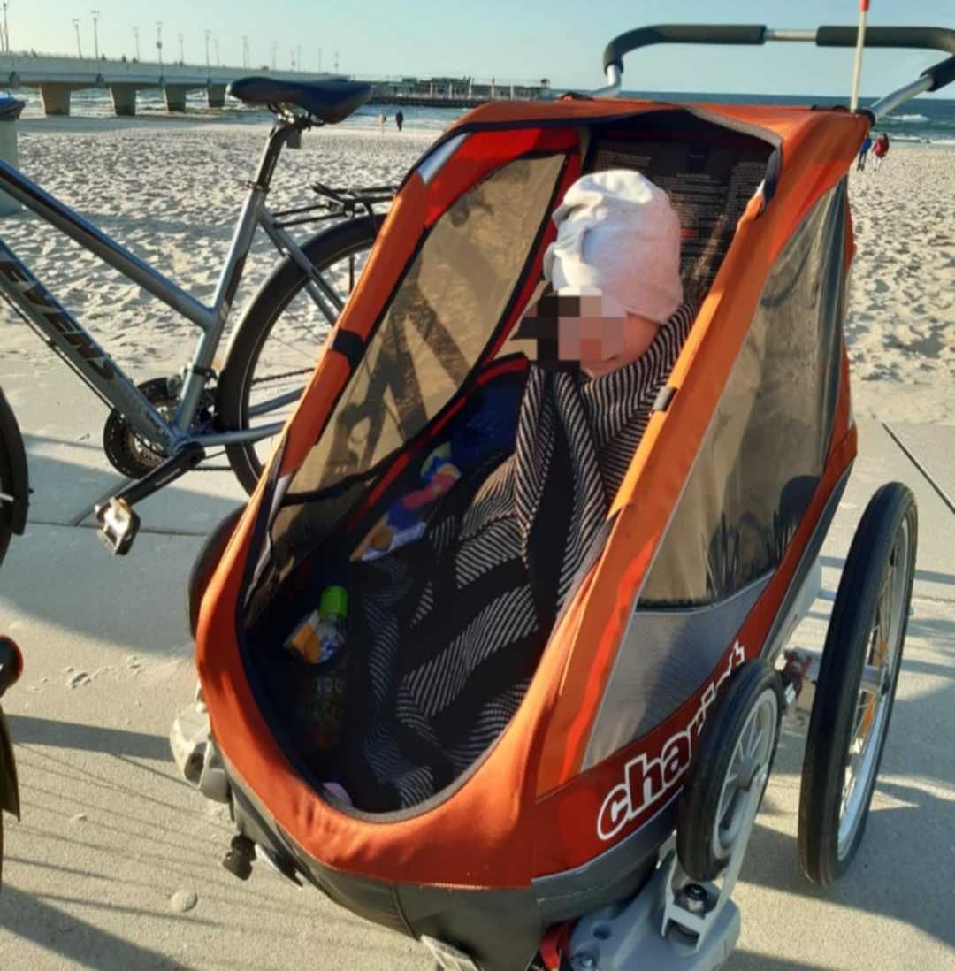 Wózek Gondola Thule rowerowy i spacer