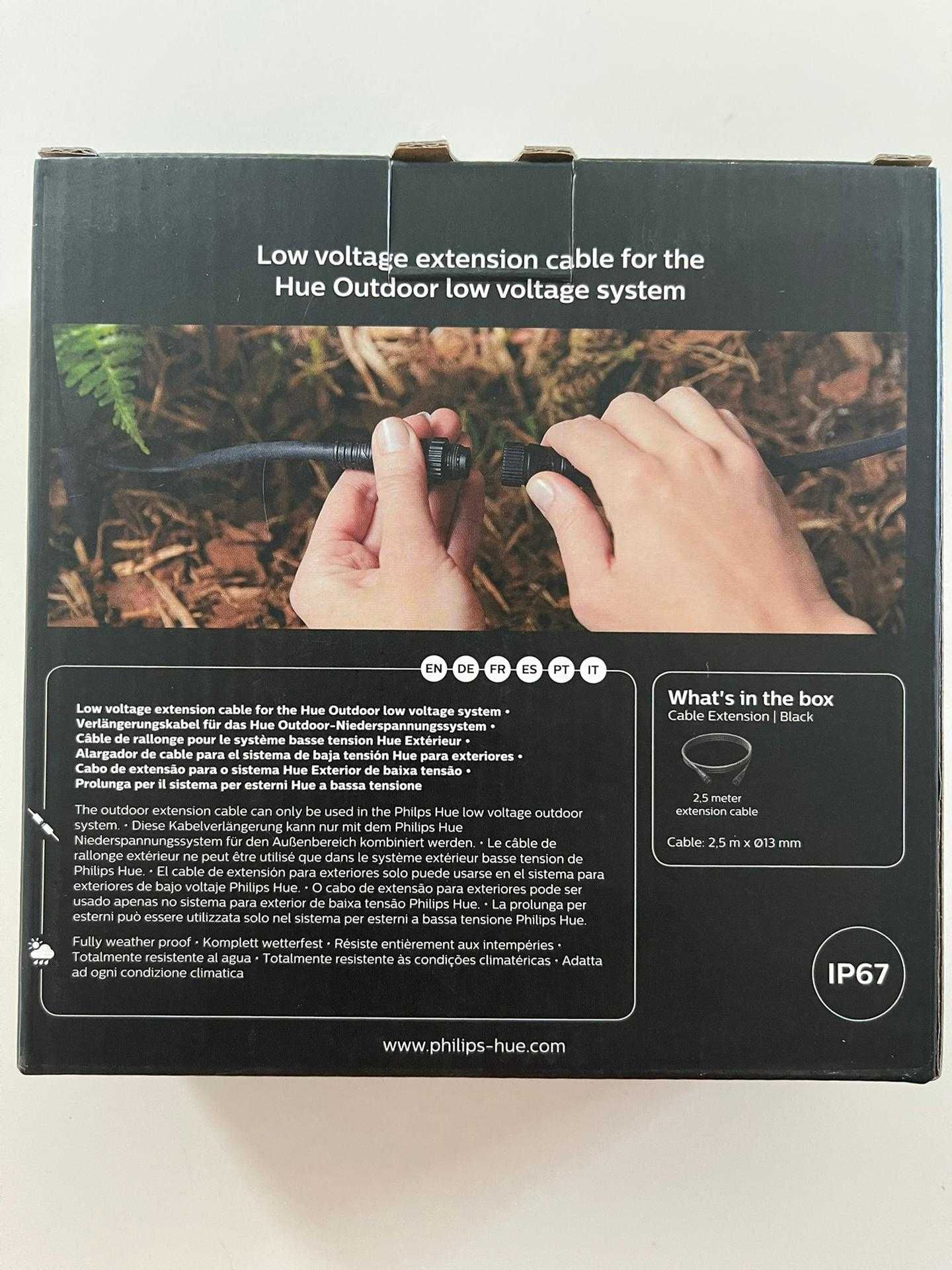 Philips Hue Extensão de cabo para Exterior Novo