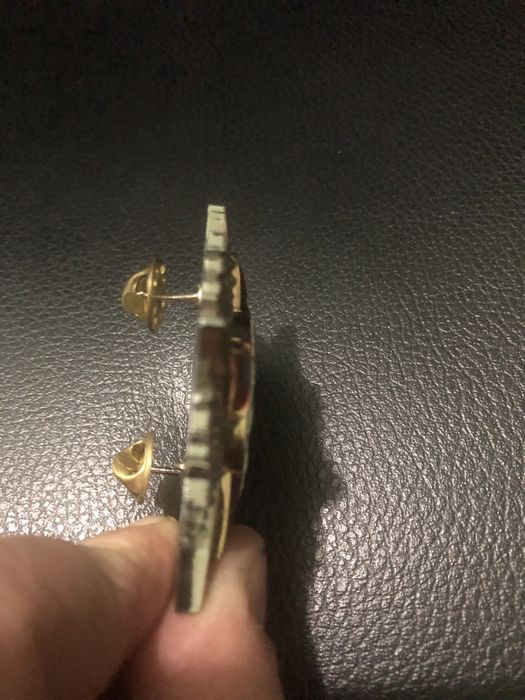 (Новое состояние) Очень редкая крупная брошка. За Перемогу. СуперЦена!