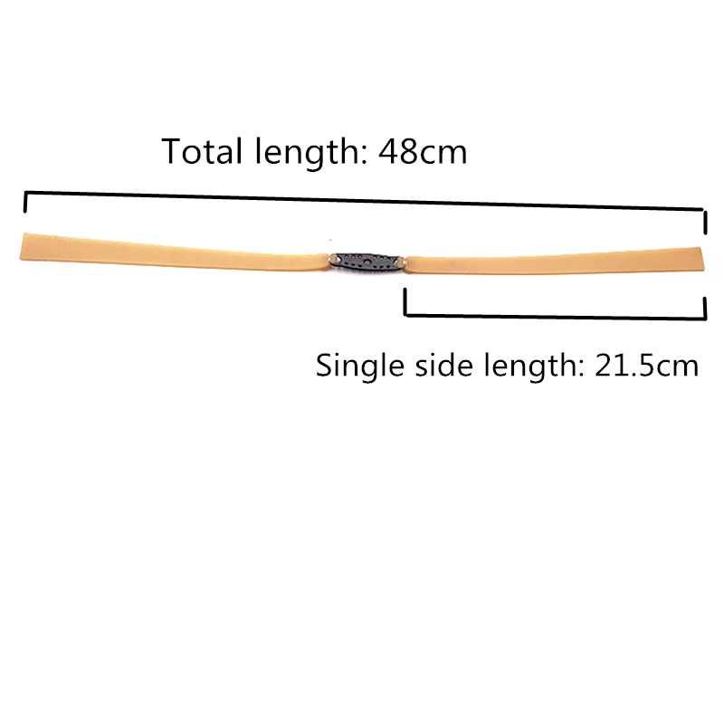 Плоская запасная Резинка для рогатки натуральный латекс 1,2мм