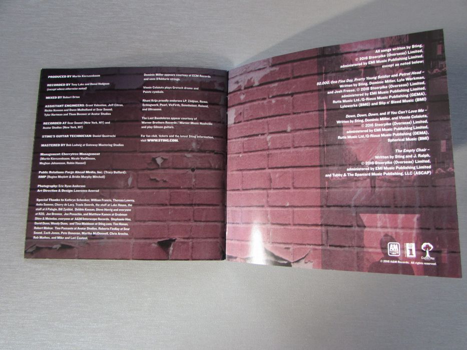 Sting - 57th & 9th CD
