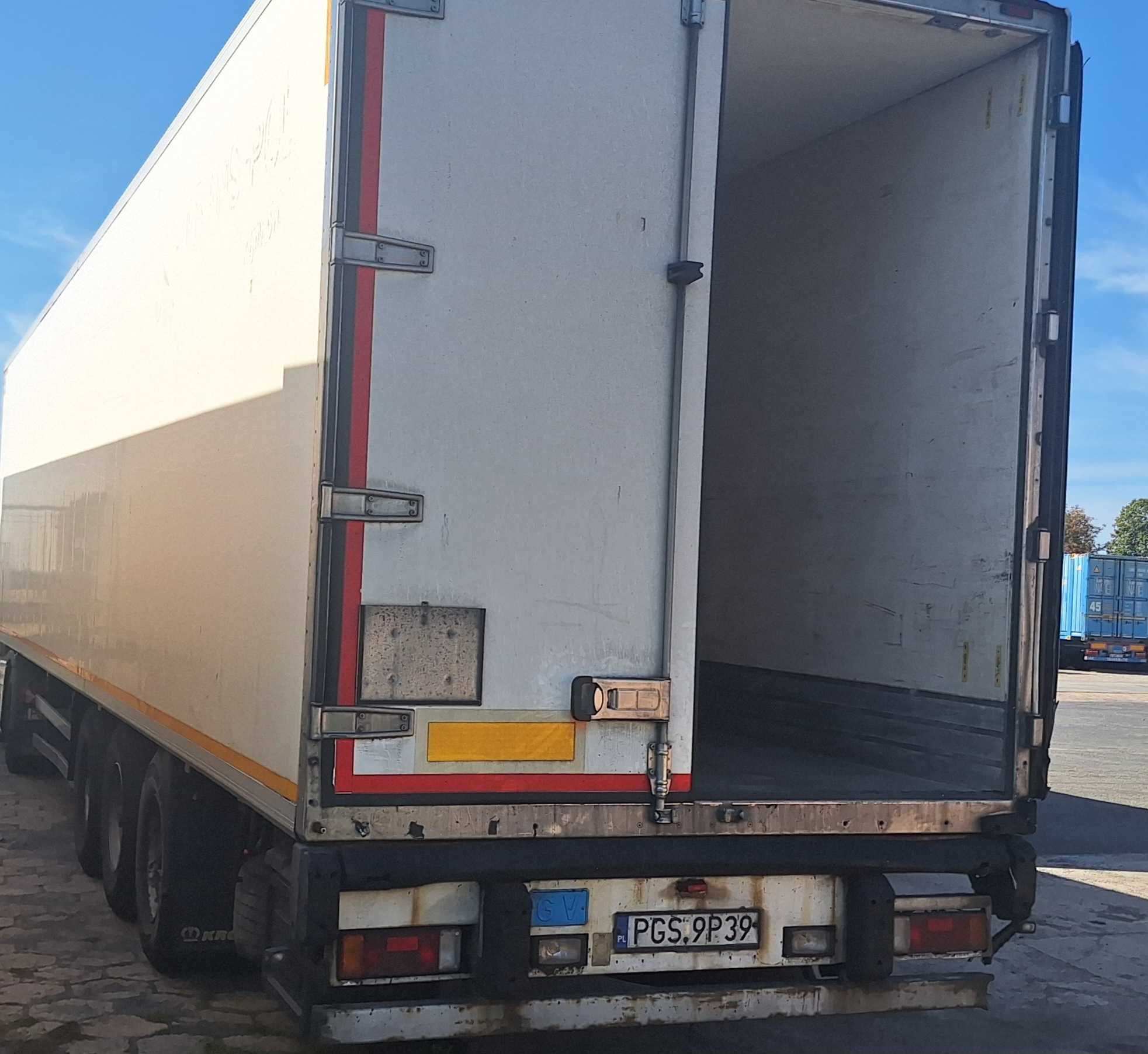 Naczepa chłodnia KRONE SDR 27 carrier  defekt