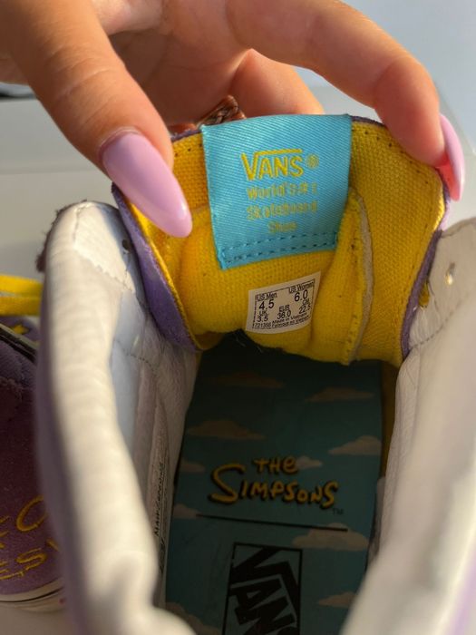 Vans coleção Simpsons