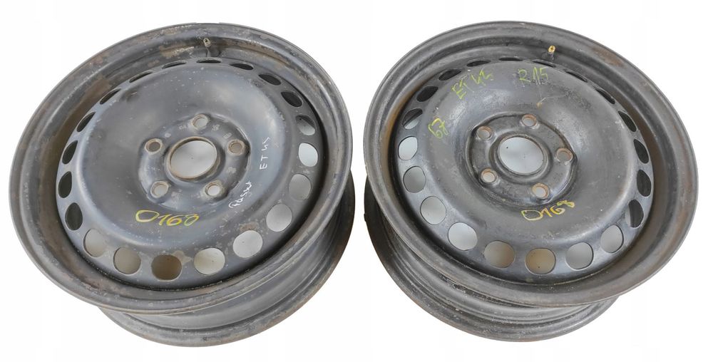 2x felga stalowa vw r15 6j et45 5x112 8d0601027
