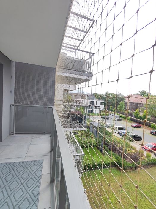 Siatka zabezpieczająca na balkon dla kota na ptaki itp. 1,5mx4,40m