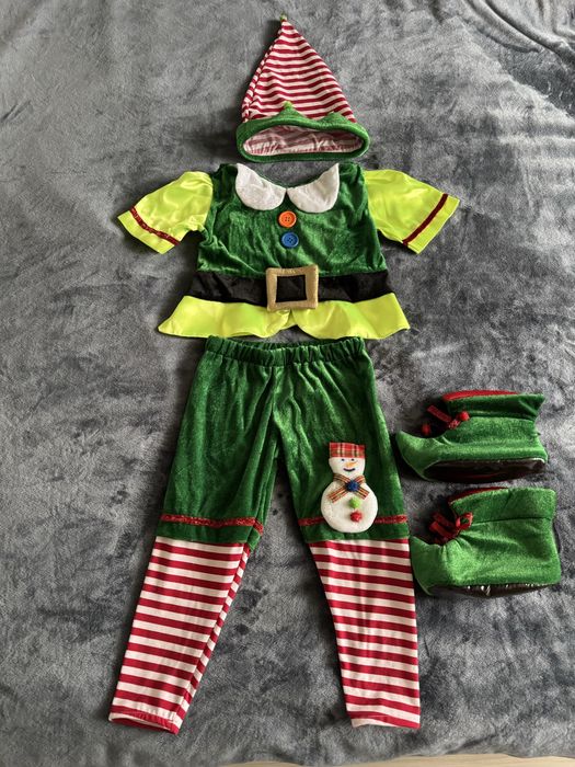 Костюм ельф новорічний 100-110р