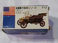 Miniatura antiga Tomica Ford Model T na caixa original