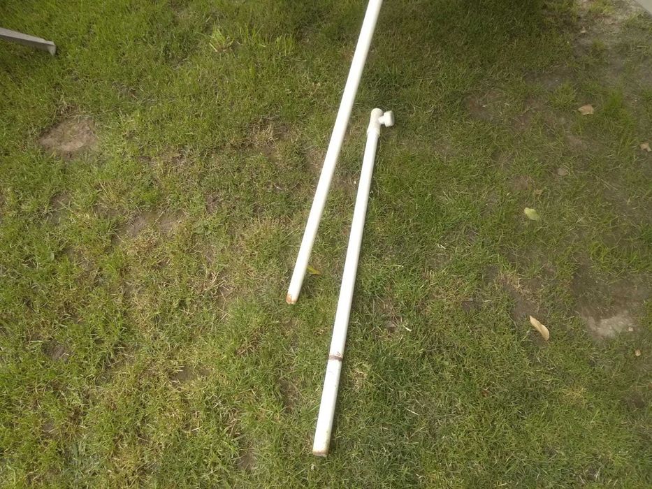 Parasol ogrodowy duży 240 cm dwukolorowy tanio!