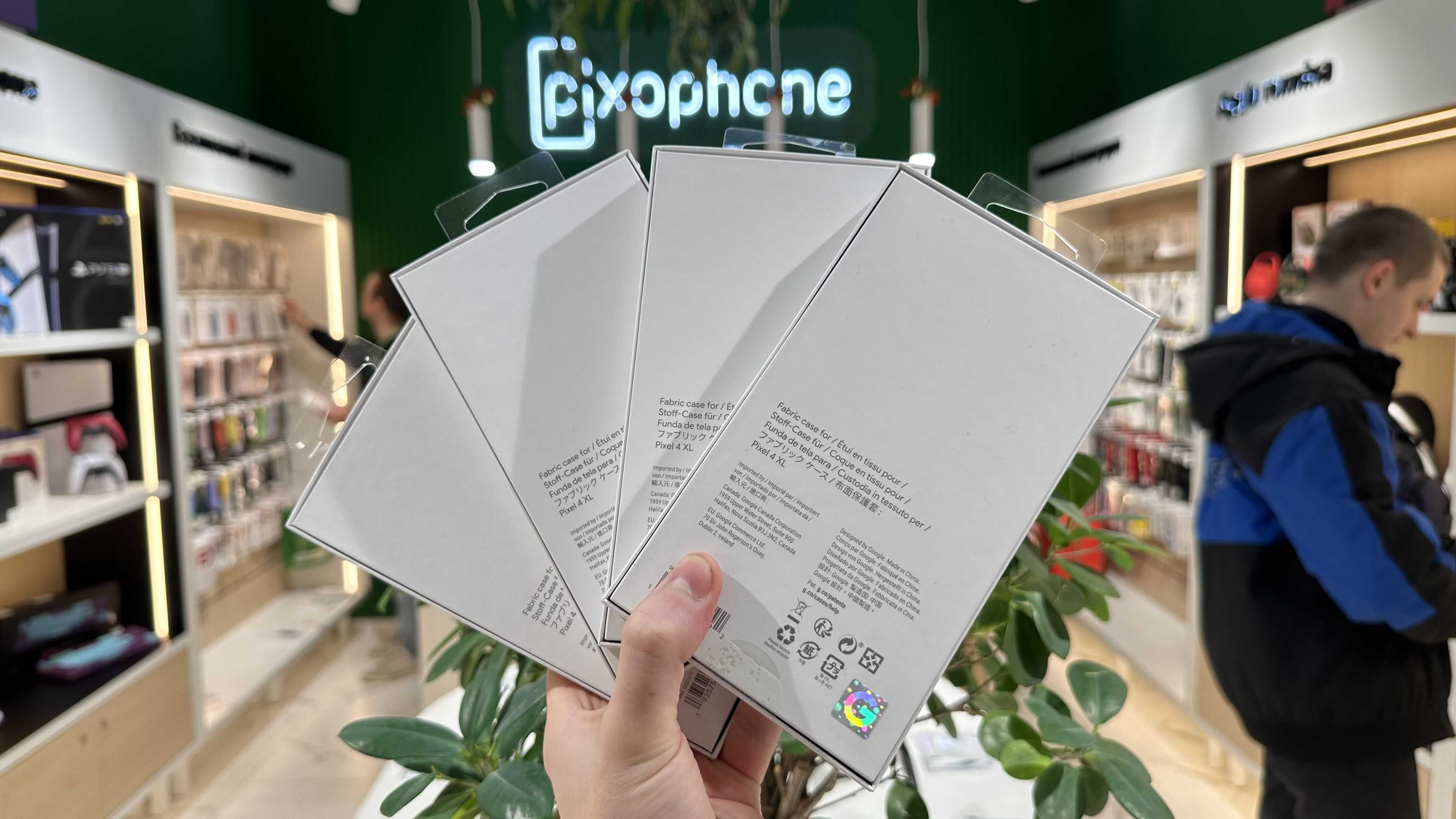 Магазин NEW Оригінальний чохол Google Pixel 4 XL Fabric Case Original