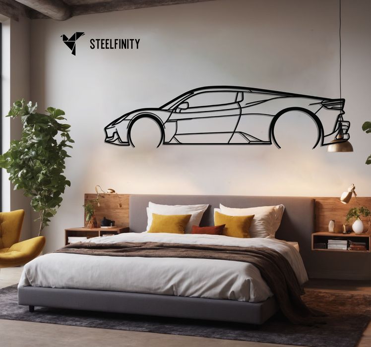 Zawieszka ścienna MC20 metalowa sztuka, obraz