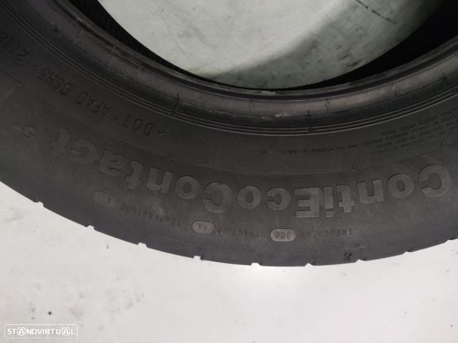 2 pneus semi novos 185-65r15 continental - oferta dos portes