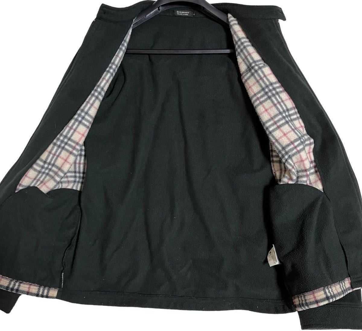 Burberry Black Label bluza rozpinana w kratkę vintage luxury M