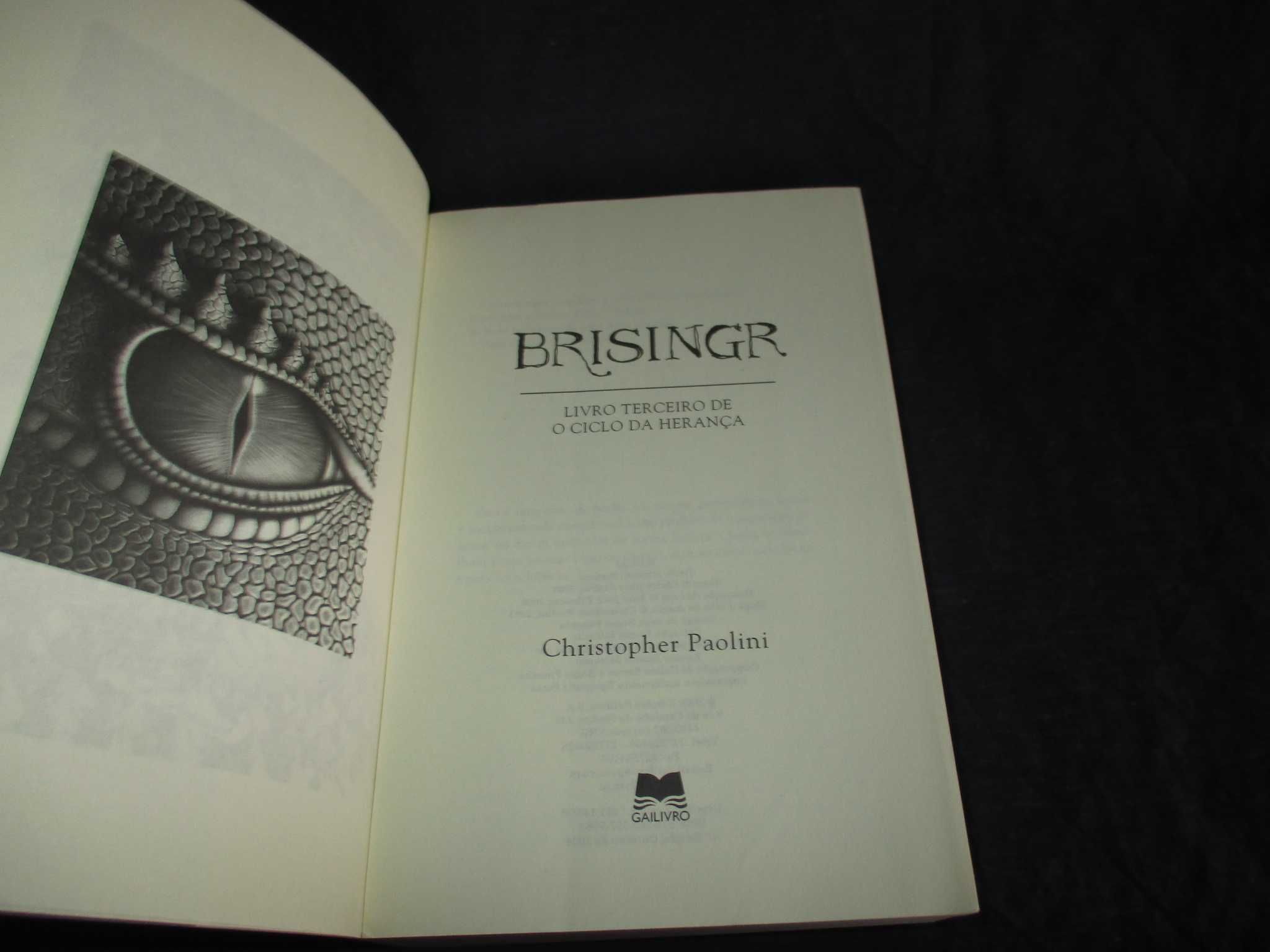 Livros Colecção O Ciclo da Herança Christopher Paolini