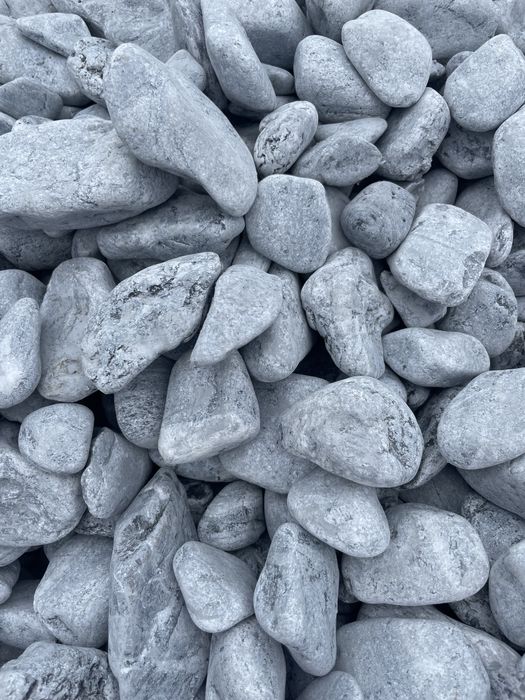 Otoczak Błękitny Grecki - Kamień do Ogrodu, Opaska, Rabata Donice Żwir