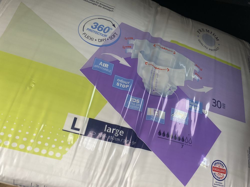 Pieluchomajtki seni super plus L 30 szt