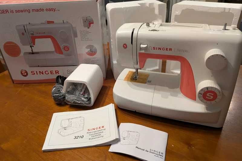 Máquina de costura Singer Simple 3210_NOVA