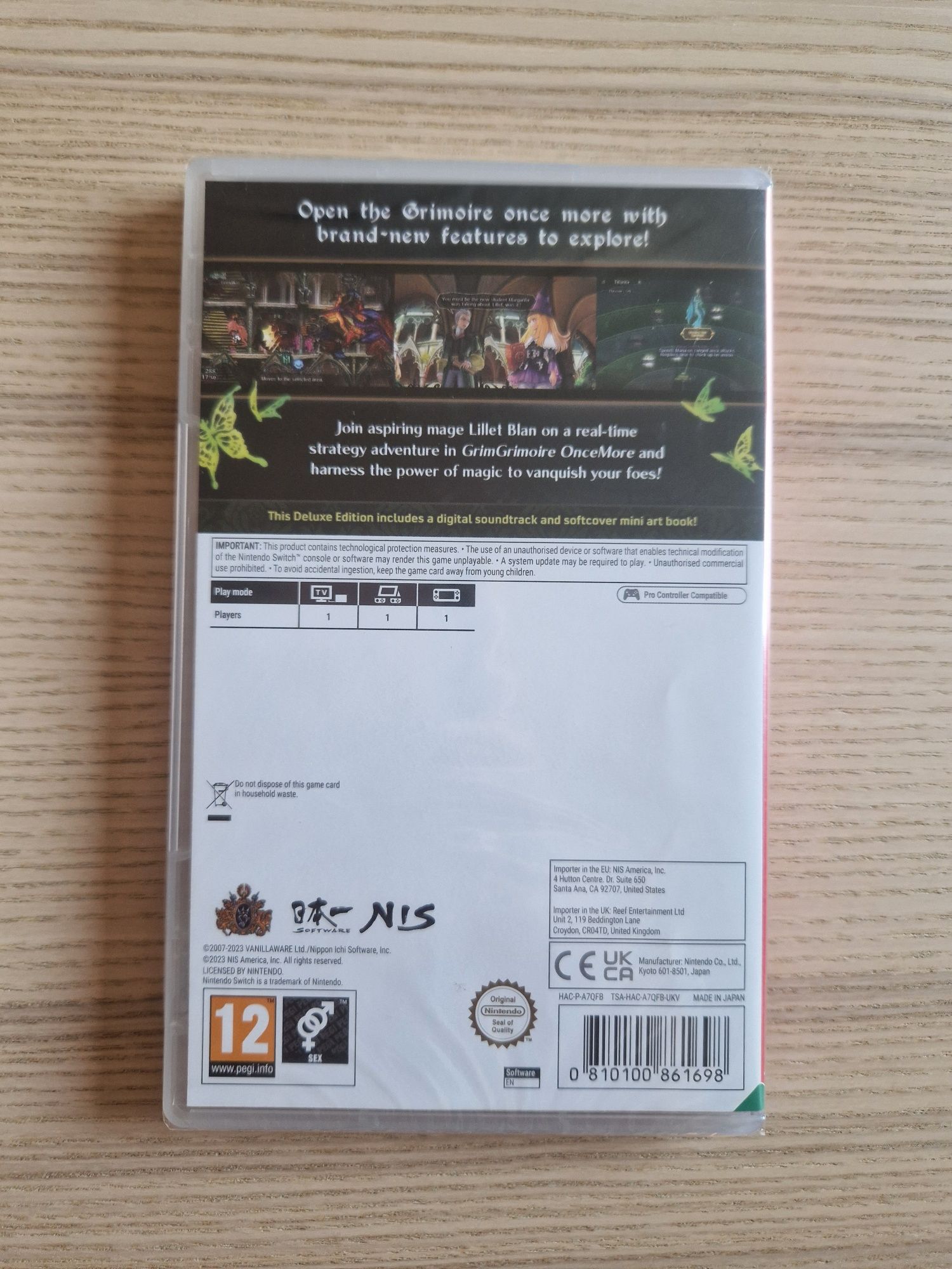 Gra na Nintendo Switch Grimgrimoire Once More, Vanillaware, Atlus