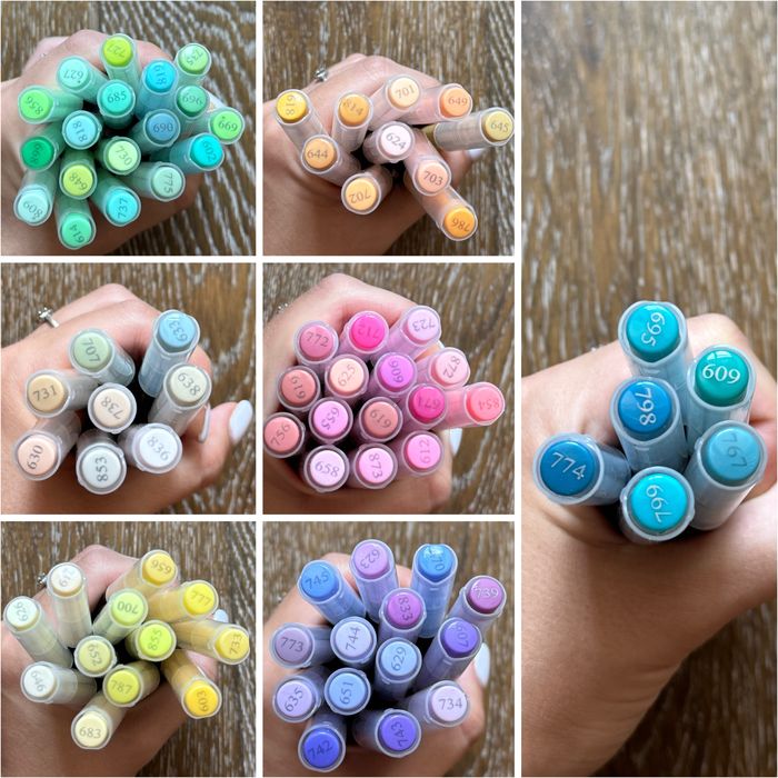 Акрилові Маркери languo лангуо / гуангна