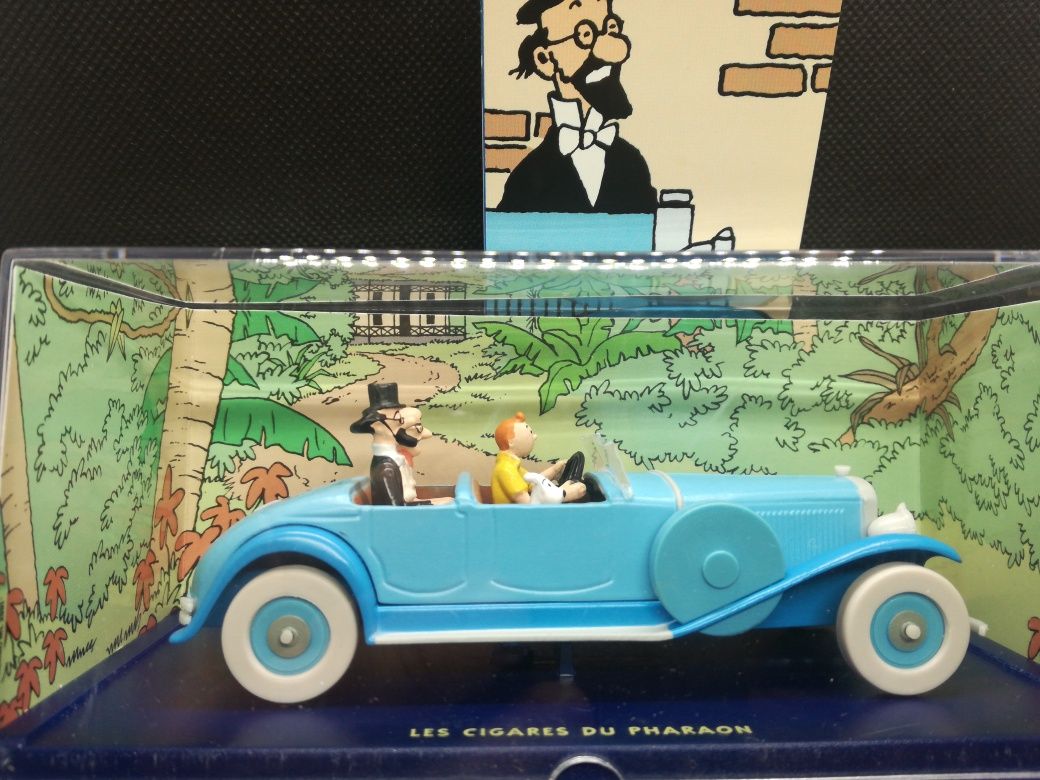 N. 110 Miniaturas 1/43 Tintin e Spirou em estado impecável 7 modelos