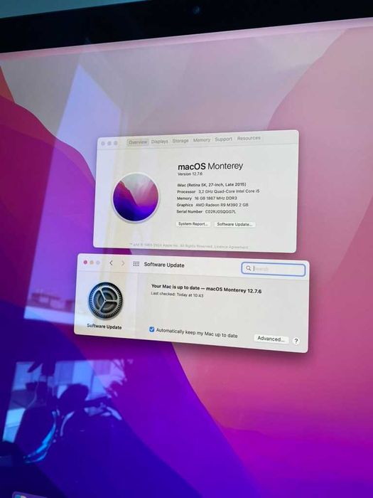 iMac Retina 5K 27″ (Late 2015) – 1 TB, jak nowy