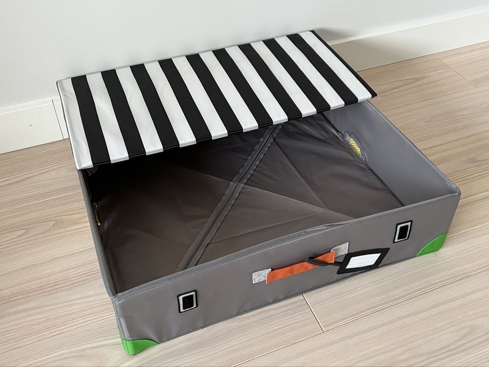 ***IKEA***Pojemniki Flyttbar DUŻE 58x58 cm***2 sztuki***J.NOWE***