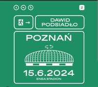 Bilety Koncert Podsiadło Dawid Poznań 15.06.2024 3 sztuk kolo siebie
