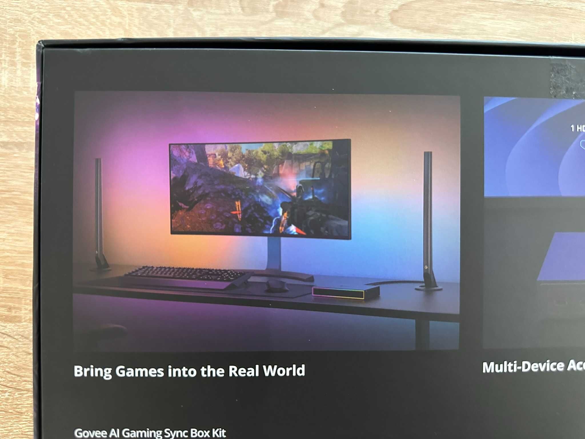 GOVEE SMART AI GAMING SYNC BOX KIT H6601, oświetlenie jak ambilight