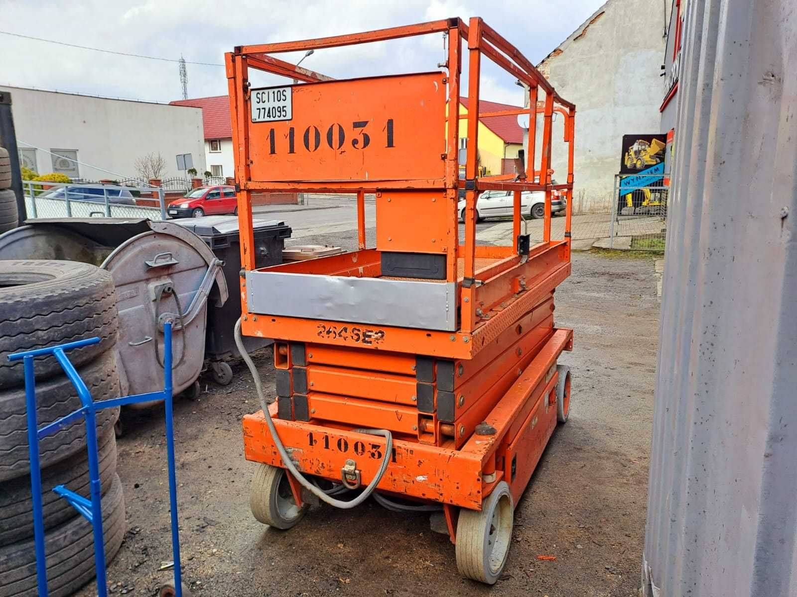 Podnośnik nożycowy koszowy zwyżka elektryczny JLG 2646-E3 2001 rok