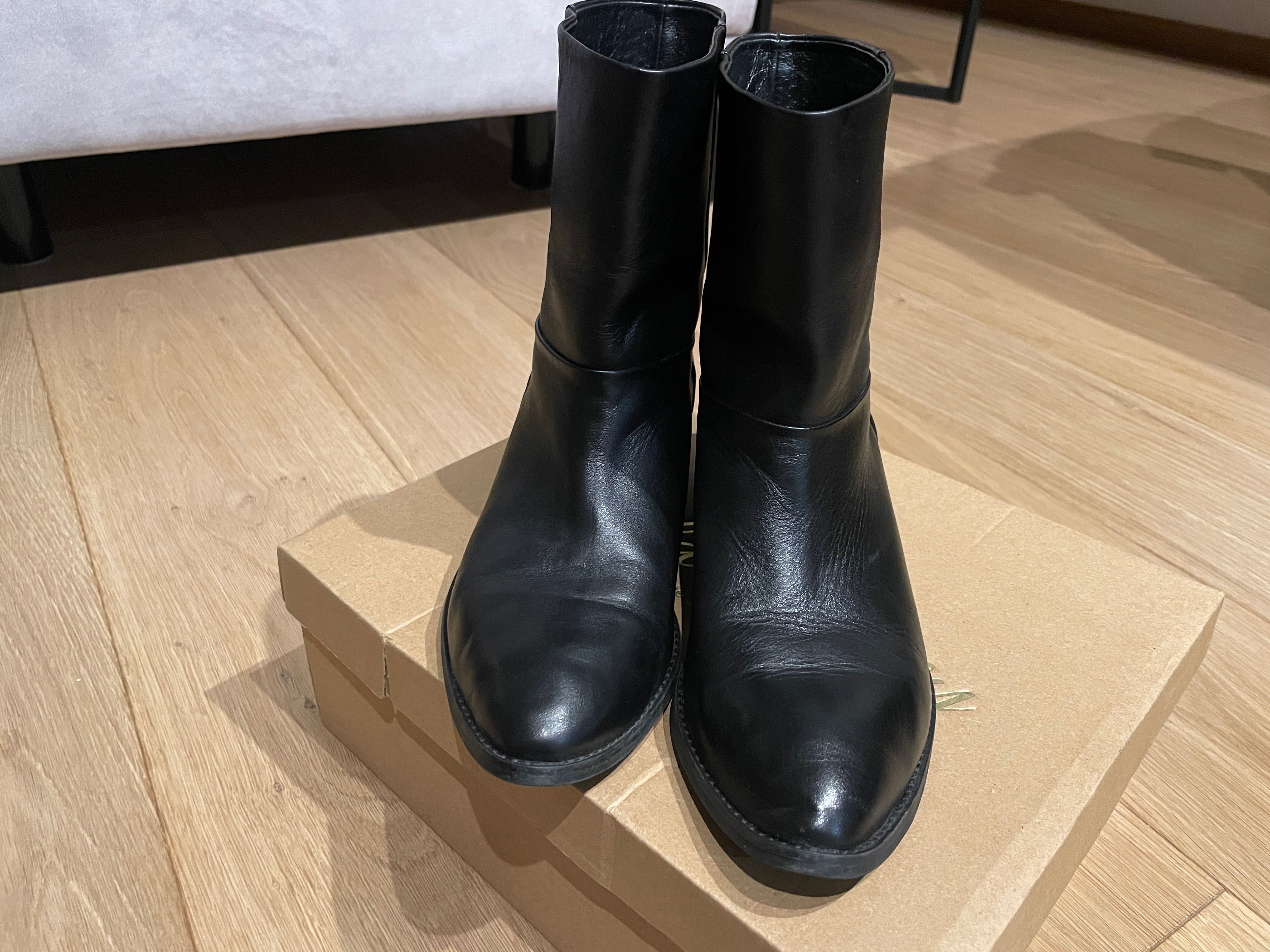 Botki Glamoursy With Me czarne 40