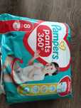 Zestaw 5 paczek Pampers pants 8
