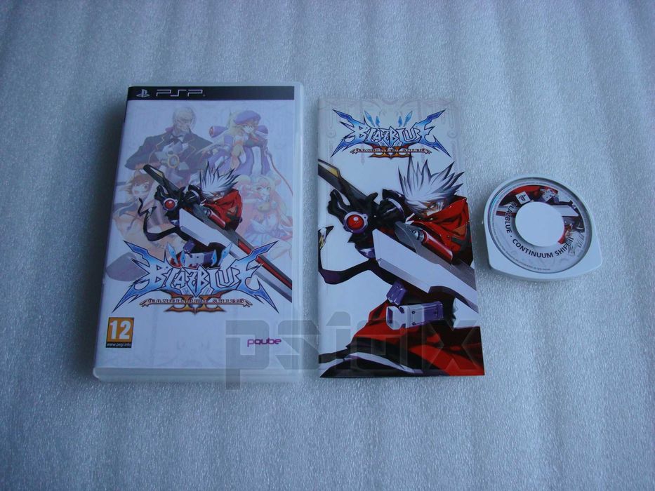 BLAZBLUE Continuum Shift II playstation portable psp