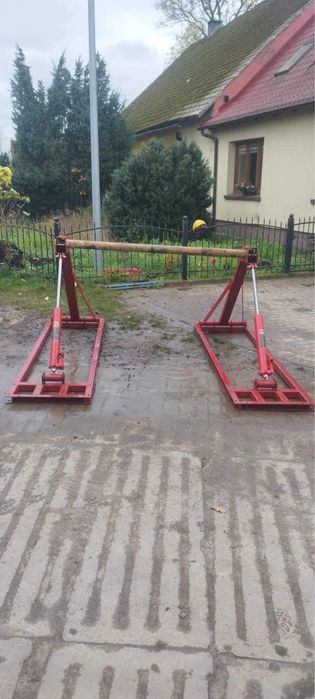 Wynajem  stojaków kablowych podnosnik kablowy , stojak kablowy Kobylka