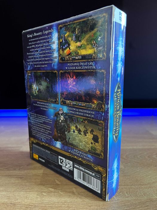 King's Bounty Legenda (PC PL 2008) NOWA premierowe kompletne wydanie