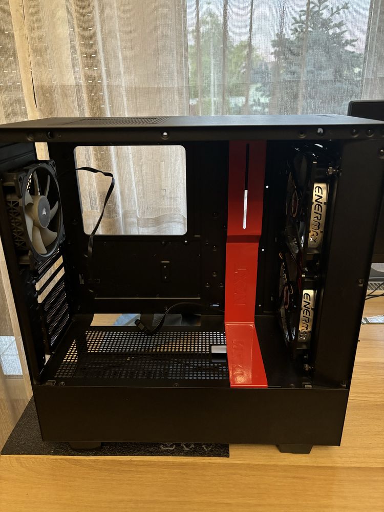 Obudowa PC NZXT 510 czarno czerwona