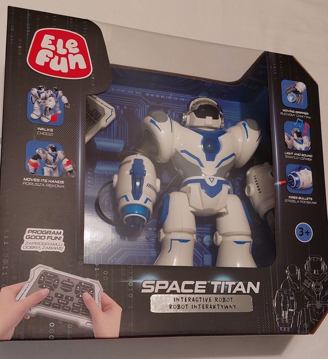 Interaktywny zdalnie sterowany robot Space Titan od Elefun