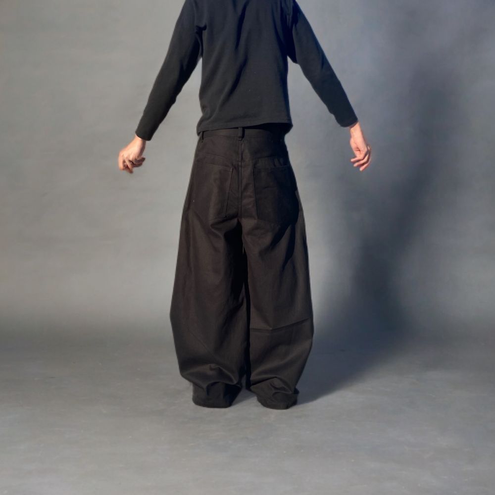 Oversized baggy jeans opium