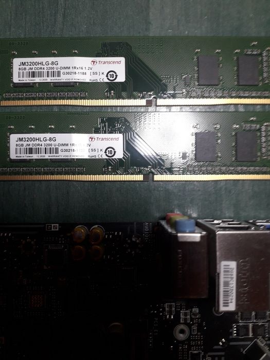 Материнка H510M-A Pro, GTX1650, WD10EZEX, Transcend 2x8Gb