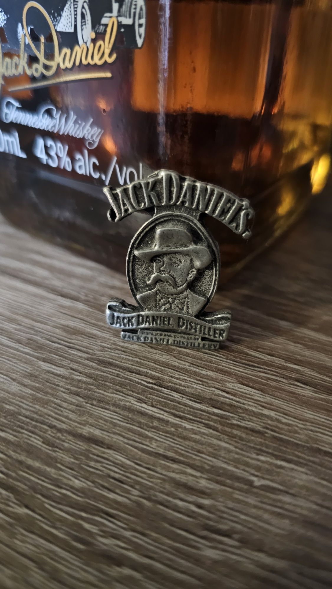 Znaczek przypinka Jack Daniel's Pan JD