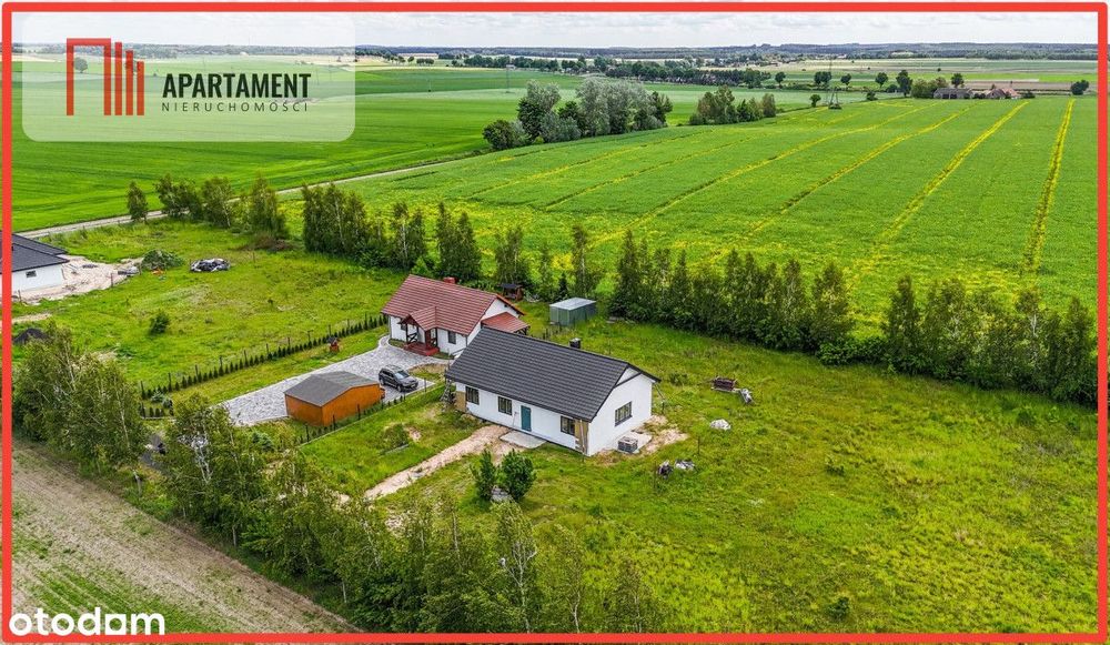 Nowy dom szkieletowy pod Nakłem nad Notecią