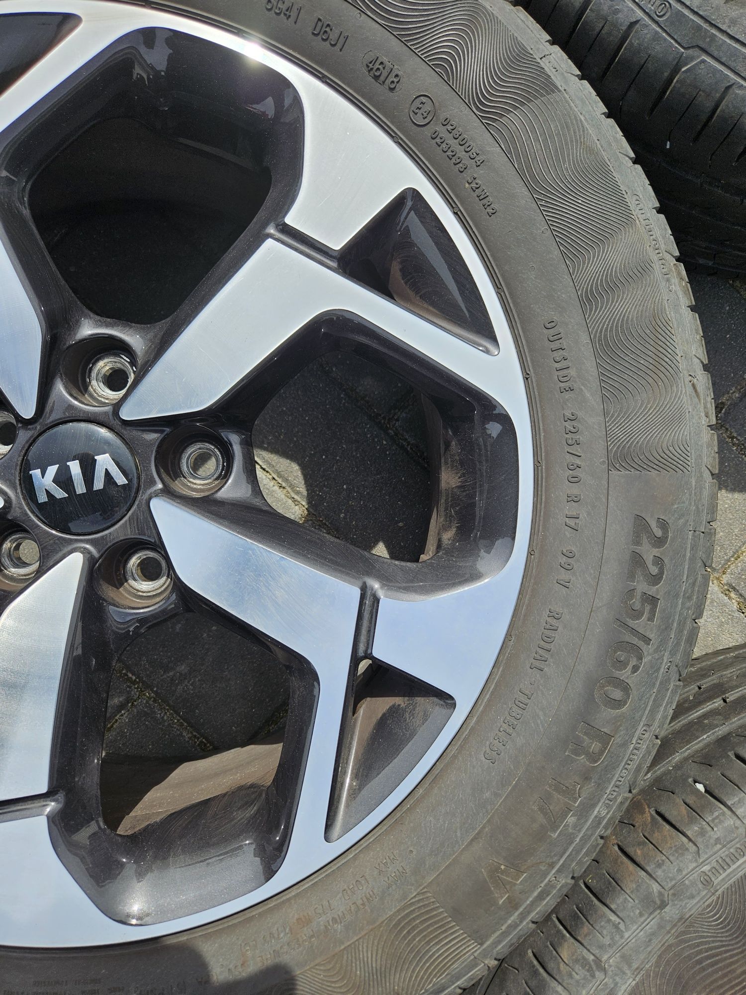 Alufelgi 17 Koła Kia Sportage IV 5x114.3 lato